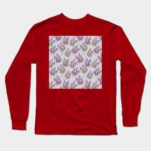 flower pattern Long Sleeve T-Shirt